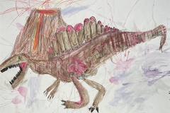 3.「こわいすぴのさうるす」ギュネイ建人小2