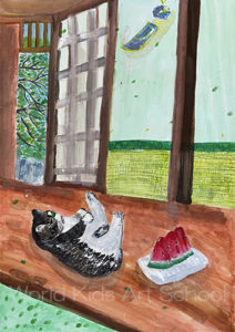 第50回全日本こども美術大賞展 団体賞 優秀賞 特選 入選 ワールドキッズ絵画　三重　サンシティ星川　あさけプラザ　桑名　四日市　鈴鹿　愛知　名古屋　絵画コンクール　デッサン　水彩デッサン　絵画コンクール多数受賞