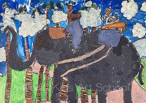 第50回全日本こども美術大賞展 団体賞 優秀賞 特選 入選 ワールドキッズ絵画　三重　サンシティ星川　あさけプラザ　桑名　四日市　鈴鹿　愛知　名古屋　絵画コンクール　デッサン　水彩デッサン　絵画コンクール多数受賞